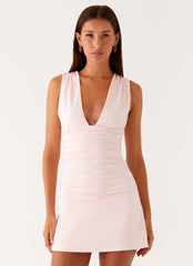 Cherry Sky Mini Dress - Pink