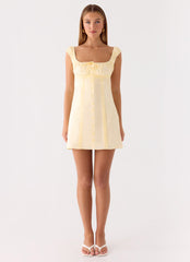 Fornarina Mini Dress - Lemon