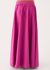 Grand Gestures Maxi Skirt - Berry Kiss