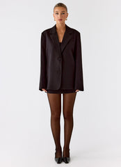 Kingston Oversized Blazer - Black