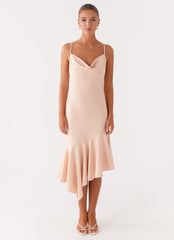 Korby Midi Dress - Pink
