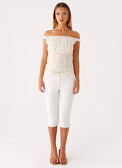 Nebula Top - Ivory