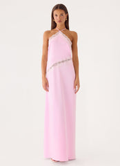 Orvian Maxi Dress - Pink