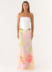 Sinnie Maxi Skirt - Floral Romance