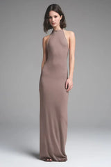 Skims Halter Long Dress