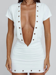 Lucy'S Tula Mini Dress White