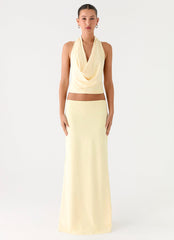 Ashi Maxi Skirt - Yellow