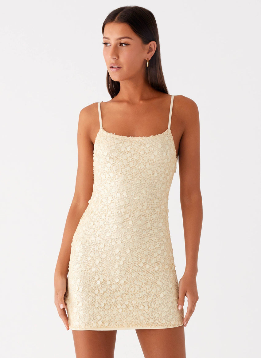 Danali Mini Dress - Yellow