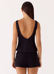Lulita Belted Shorts - Black