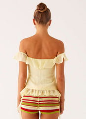 Miffy Mini Shorts - Yellow Multi