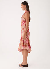 Sinnie Midi Dress - Botanic Cheetah