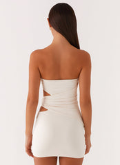 So Iconic Mini Dress - Ivory