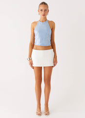 Starlight Halter Top - Blue